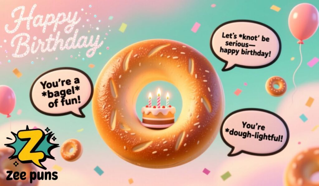 Bagel Birthday Puns