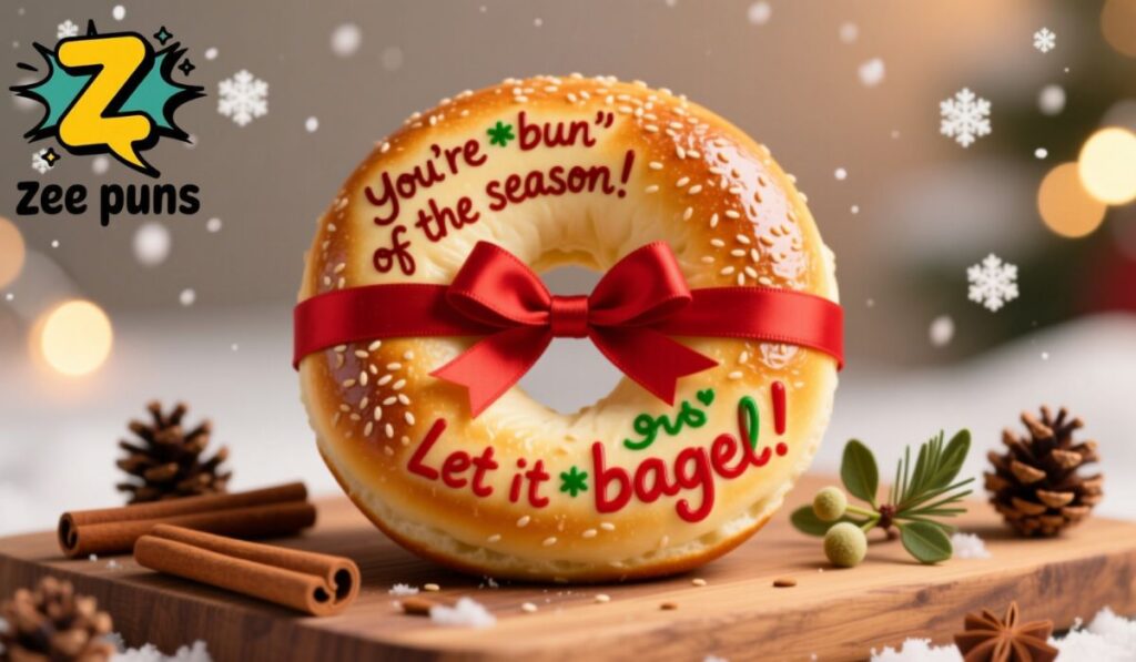Bagel Christmas Puns