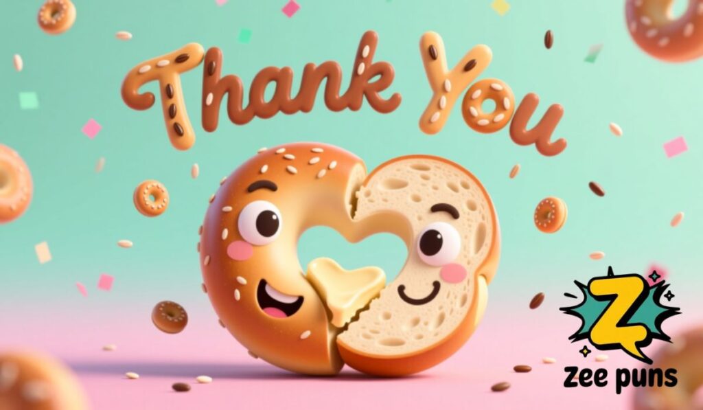 Bagel Thank You Puns