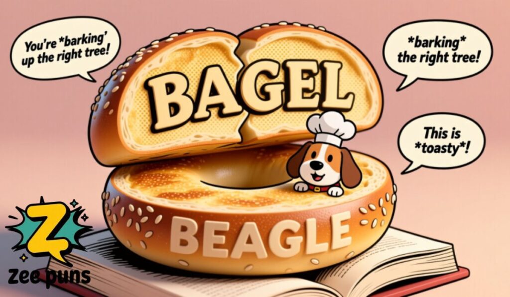 Double Meaning Bagel Wordplay