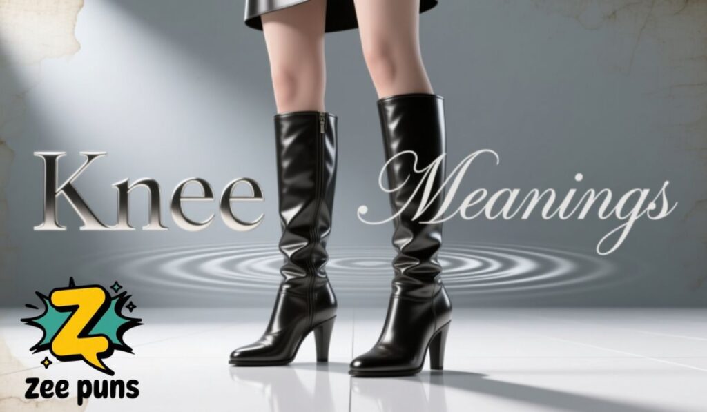 Double Meanings Knee Wordplay