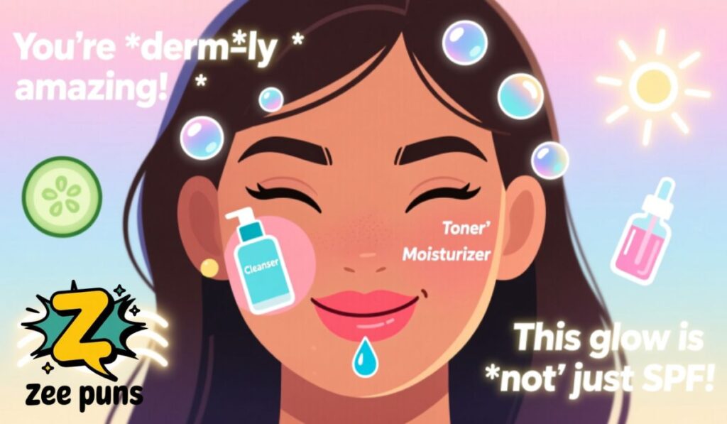 Facial and Skincare Puns That Make You Glow