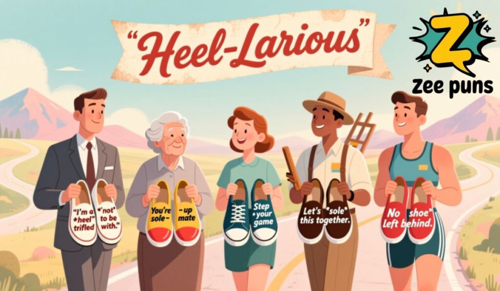 Heel-Larious Shoe Puns for All Walks of Life