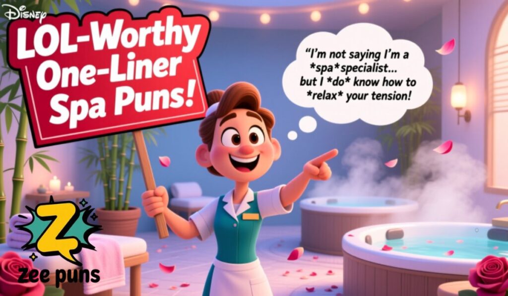 LOL-Worthy One-Liner Spa Puns