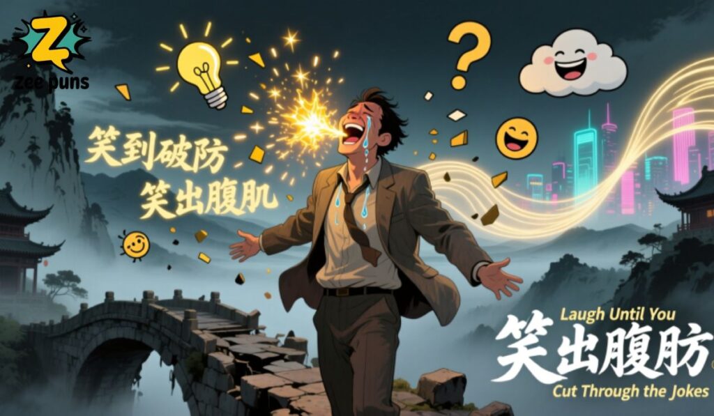 Laugh Until You Cut Through the Jokes