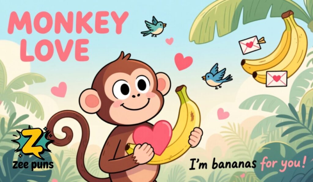 Monkey Love Puns