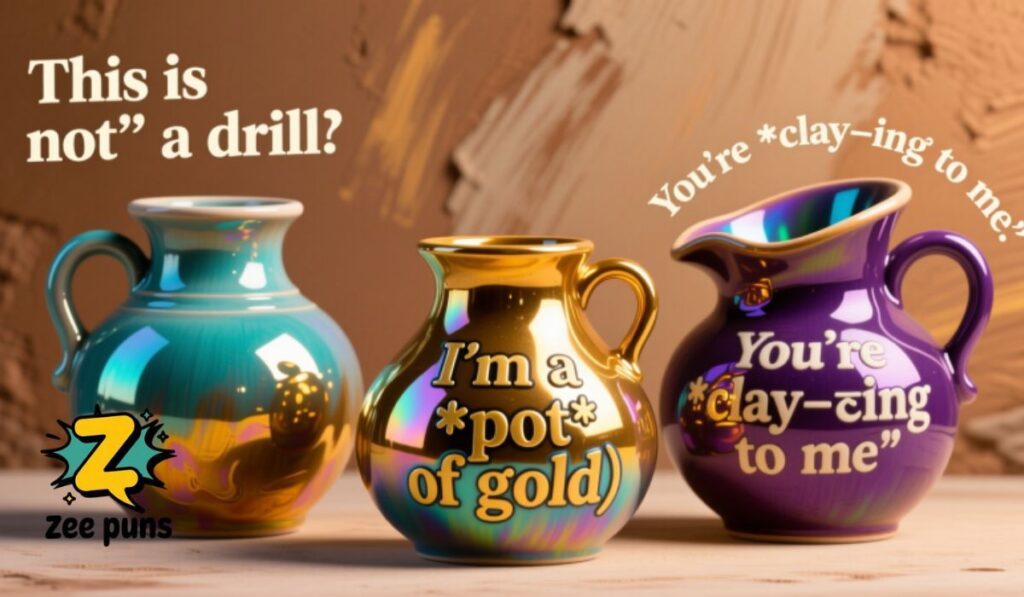 Pottery Glazing Puns That Shine Bright