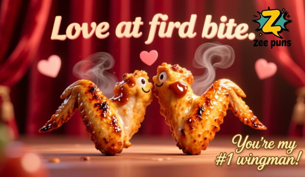 Romantic Chicken Wing Puns for Your Saucy Crush
