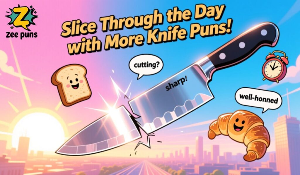 Slice Through the Day with More Knife Puns