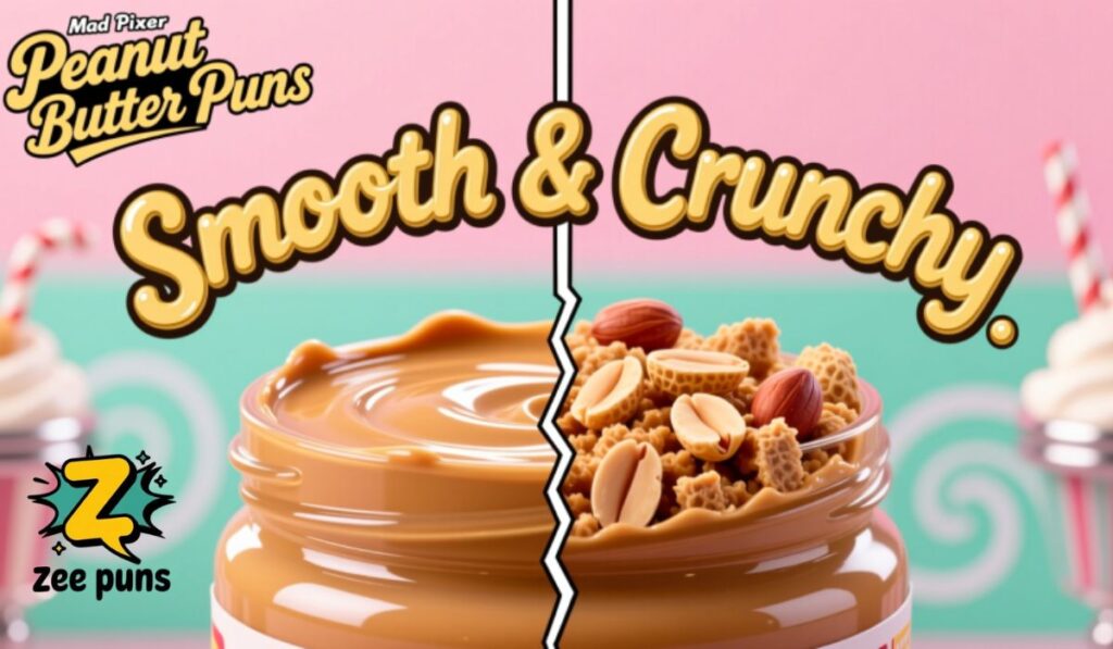 Smooth and Crunchy Peanut Butter Puns