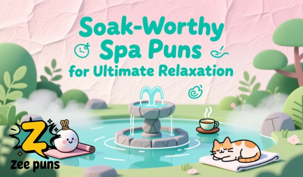 Soak-Worthy Spa Puns for Ultimate Relaxation