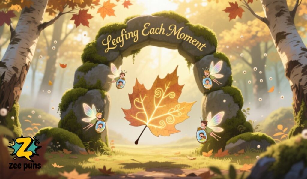 Whimsical Wonders Leafing Each Moment