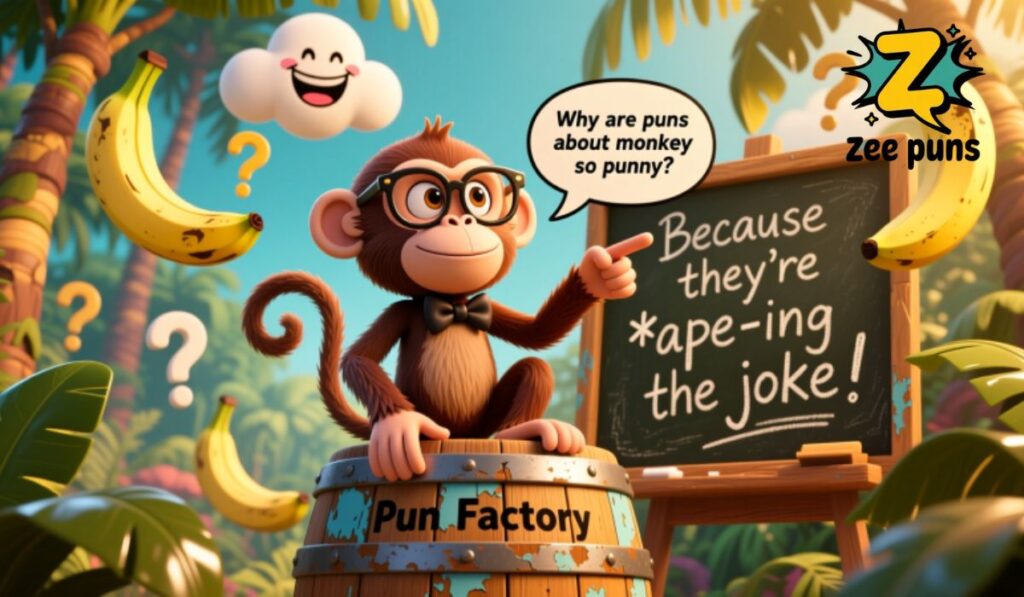 Why Are Puns About Monkeys So Punny