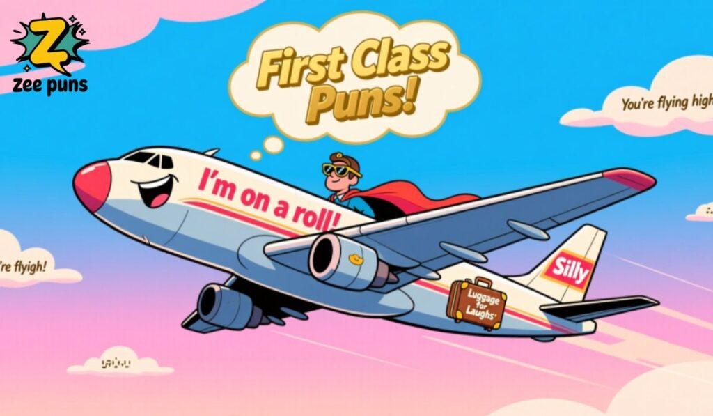 Airplane Puns That Fly First Class