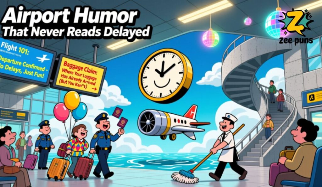 Airport Humor That Never Gets Delayed