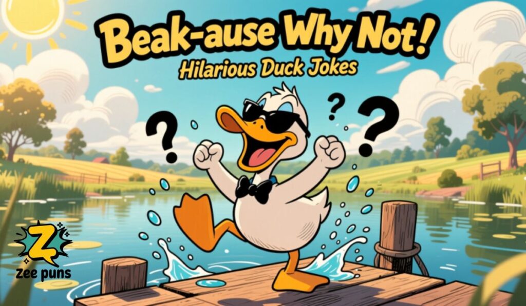 Beak-ause Why Not Hilarious Duck Jokes
