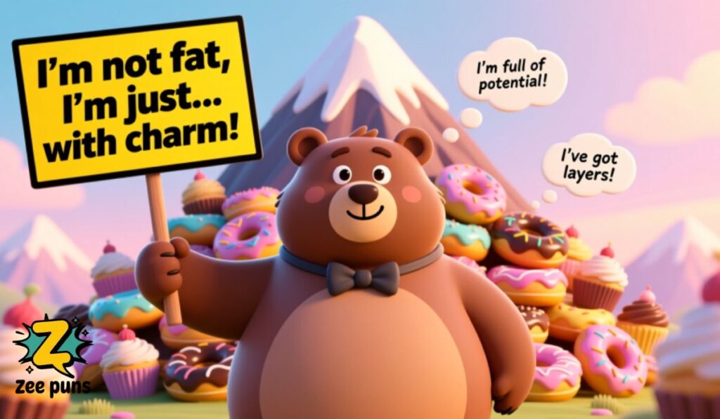 Clever Fat Puns with a Chunk of Humor