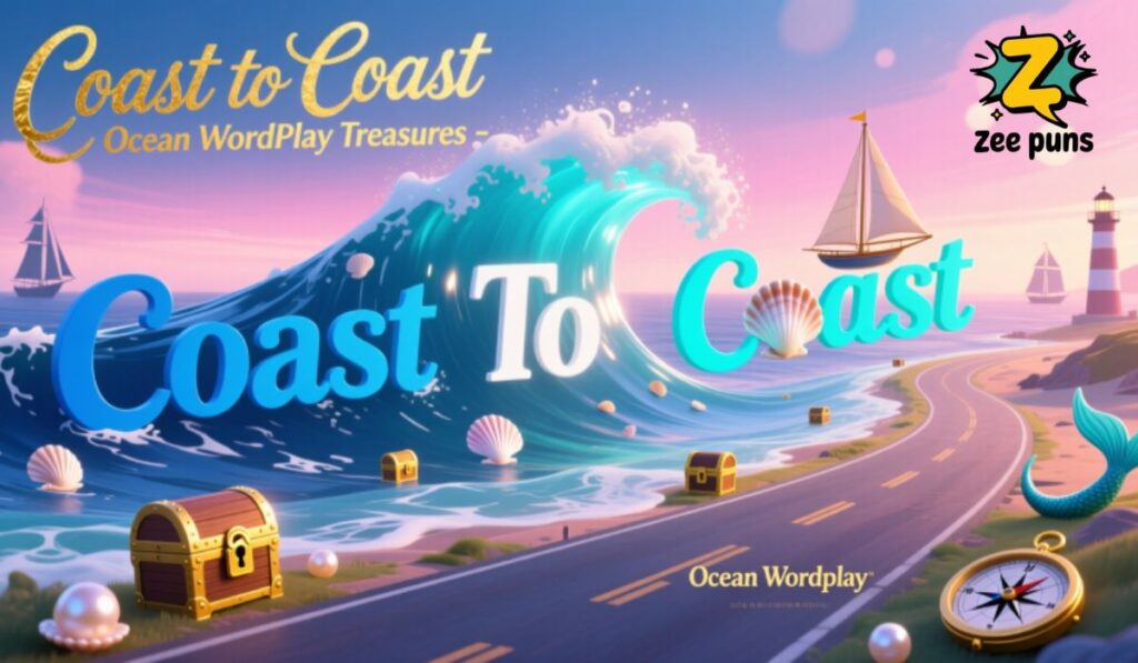 Coast to Coast Ocean Wordplay Treasures