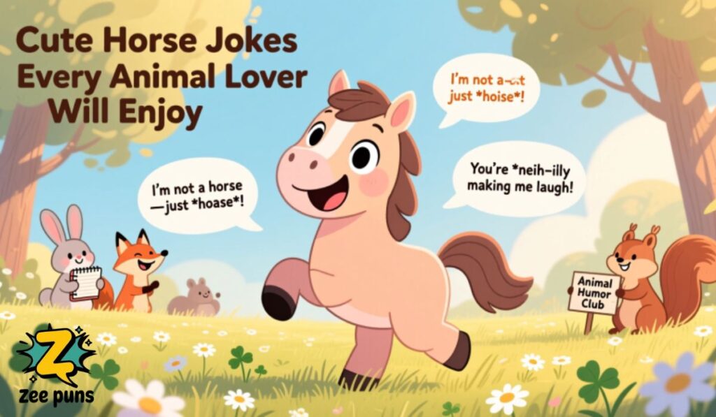 Cute Horse Jokes Every Animal Lover Will Enjoy