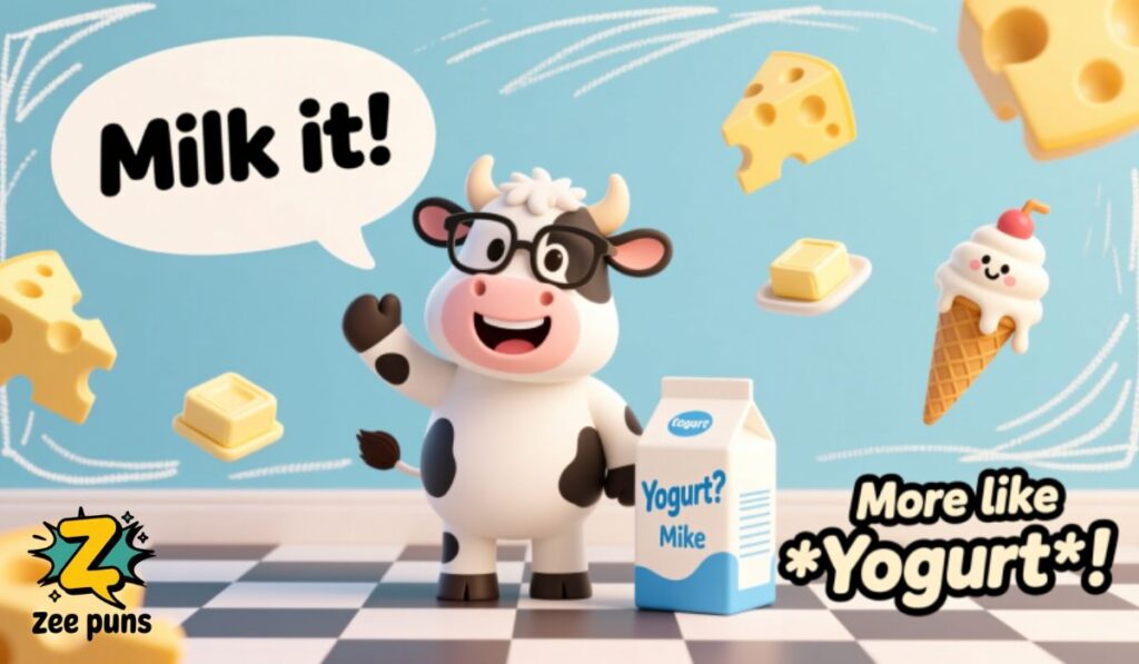Dairy Puns One-Liners