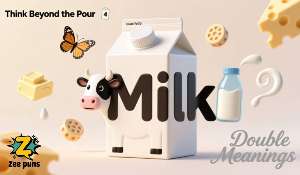 Double Meanings Milk & Dairy Wordplay