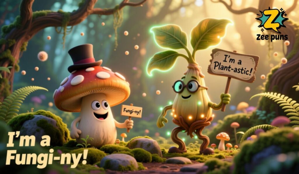 Fungus & Oddball Plant Puns