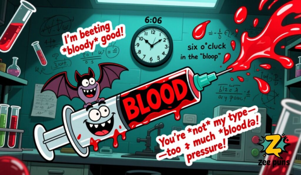 Funny Blood Puns