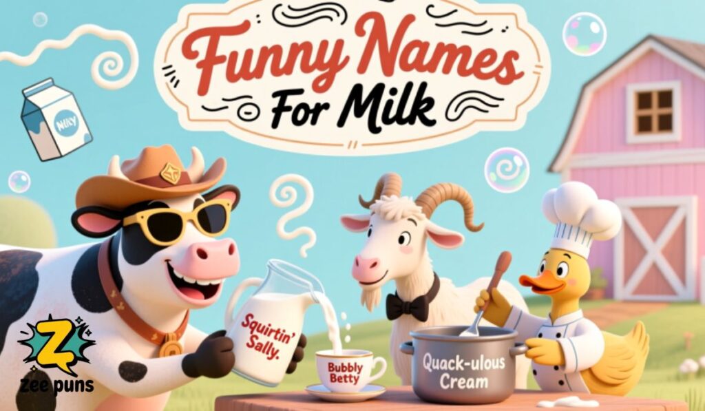 Funny Names For Milk