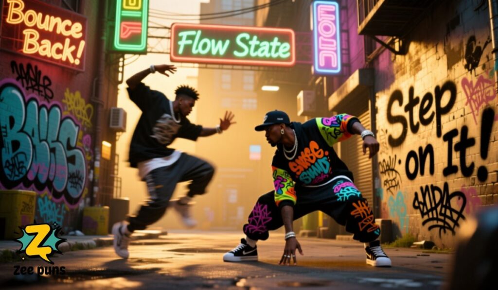 Hip-Hop and Street Dance Puns with Serious Flow