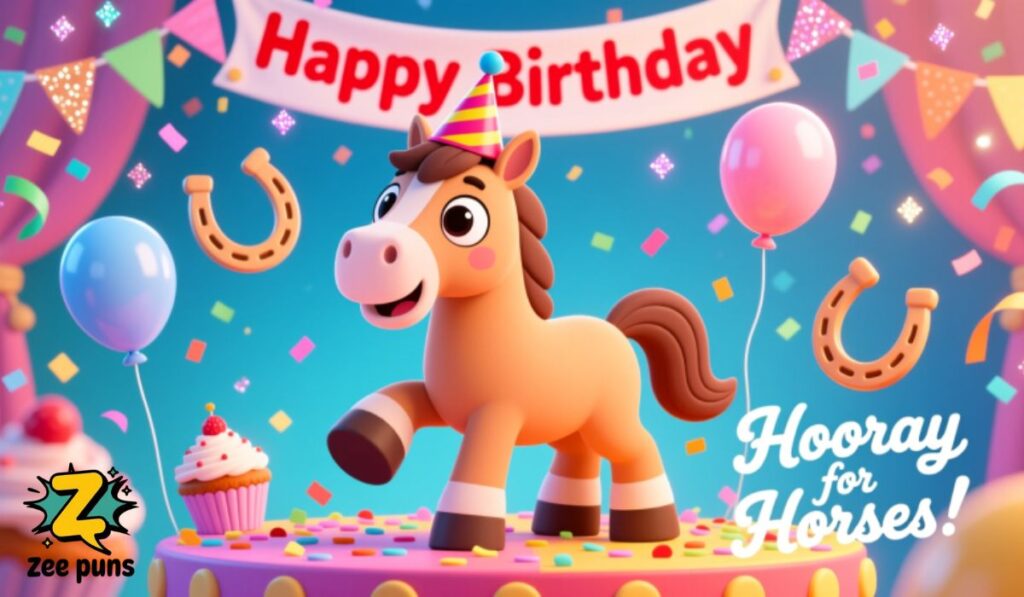 Horse Puns for Birthdays and Celebrations