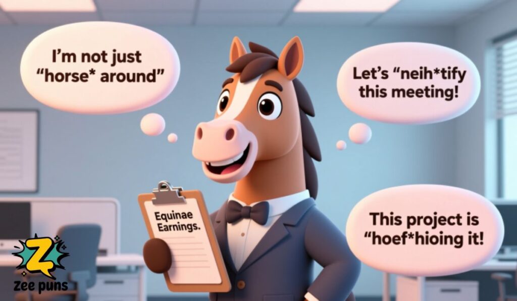 Horse Puns for Work and Casual Conversations