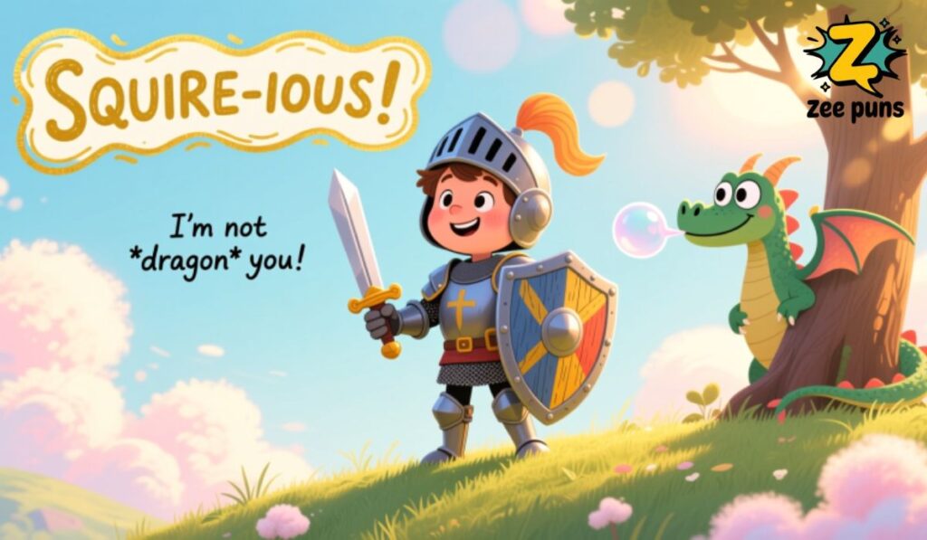 Kid-Friendly Knight Puns for Young Squires