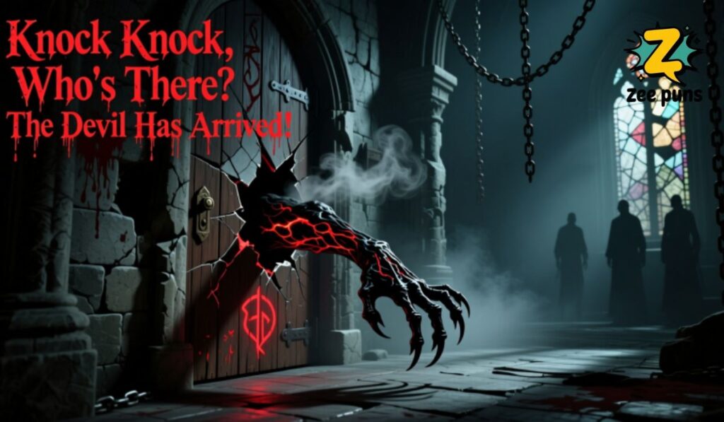 Knock Knock, Who's There The Devil Has Arrived! (1)