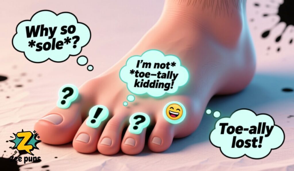 Missing Toe Puns The Gaps in Humor