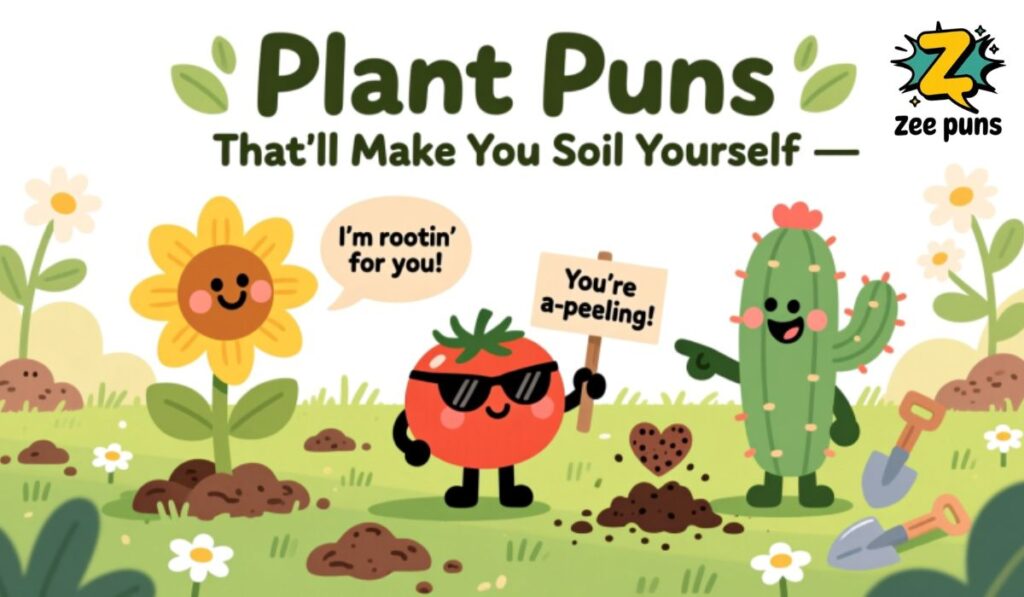 Plant Puns That'll Make You Soil Yourself