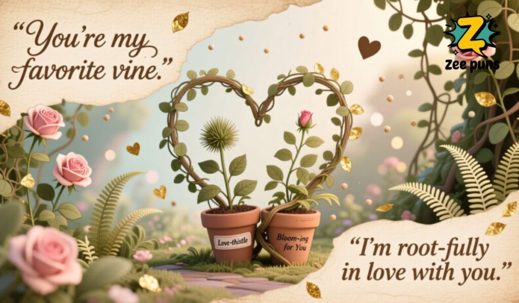 Romantic Plant Puns