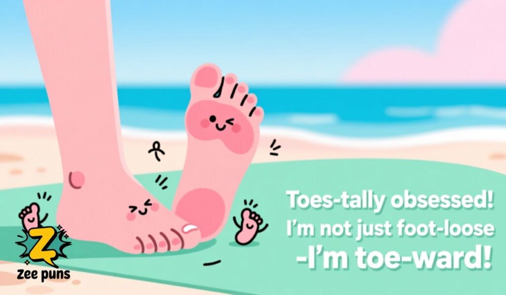 Toe Puns Captions for Social Media Posts