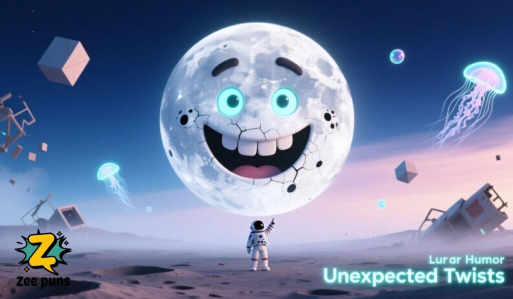 Unexpected Twists Lunar Humor