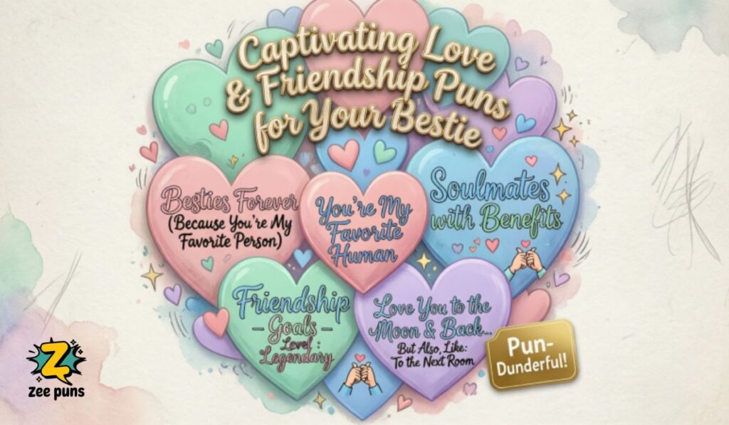 Captivating Love & Friendship Puns for Your Bestie