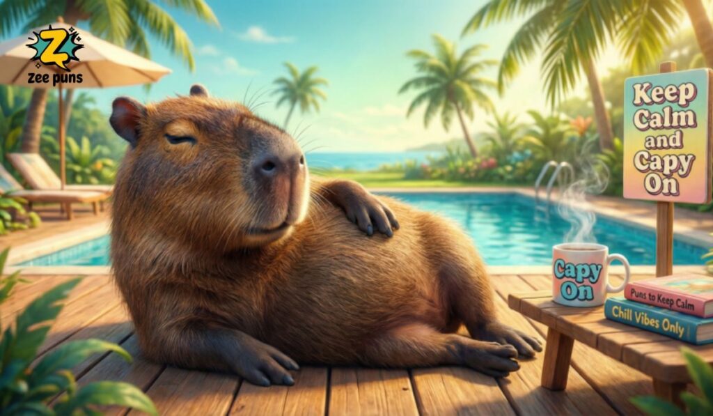 Chill Vibes Only Puns to Help You Keep Calm and Capy On