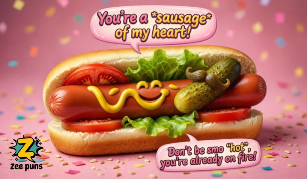 Funny Hot Dog Puns