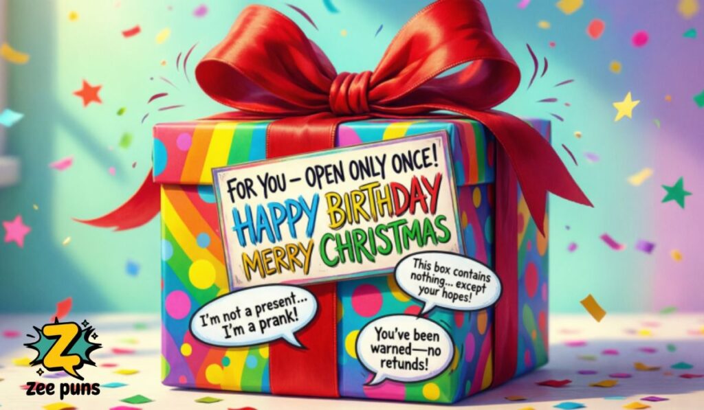 Hilarious Gift Box Jokes for Birthdays and Holidays