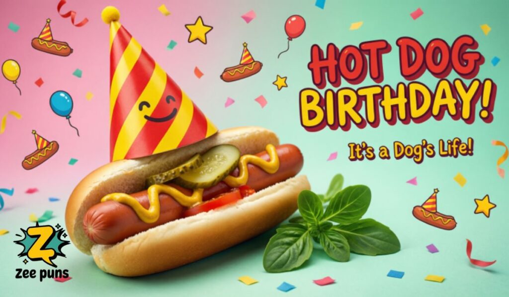 Hot Dog Birthday Puns