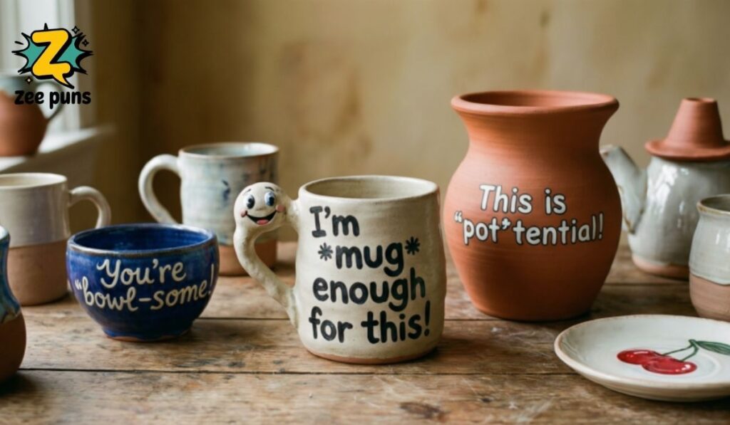 Humorous and Clever Pottery Puns