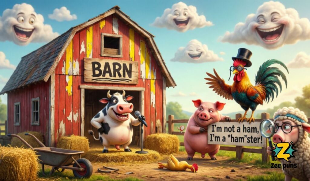 Laughing All the Way to the Barn Hilarious Livestock Jokes