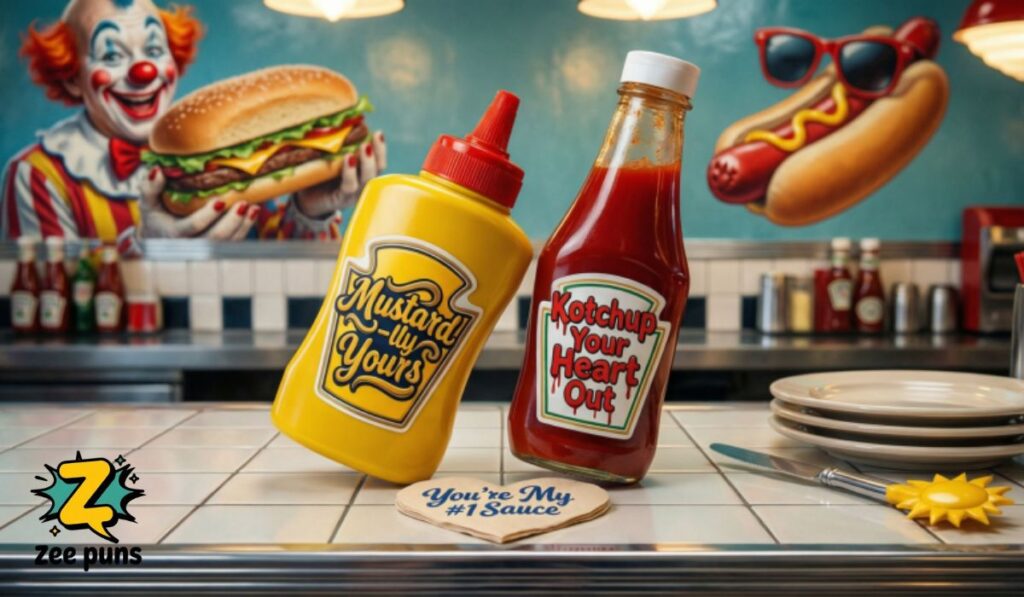 Mustard and Ketchup Puns 