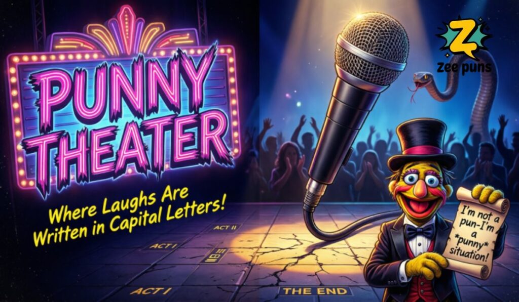Punny Theater Quotes Reimagined