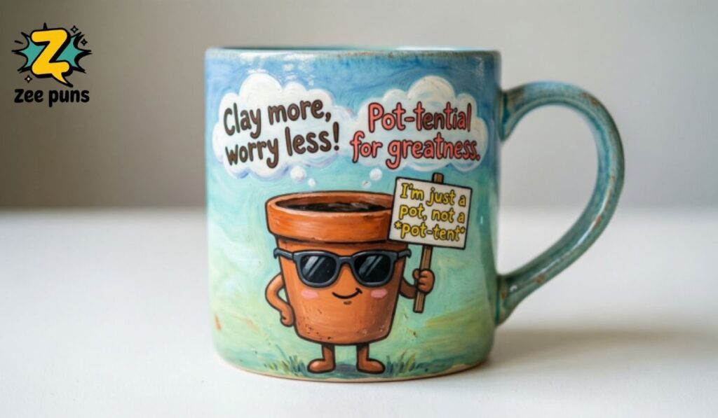 Puns and Jokes for Pottery on Social Media