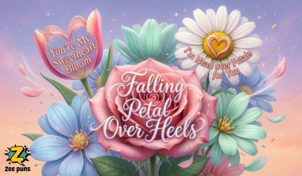 Romantic Flower Puns for When You're Falling Petal Over Heels