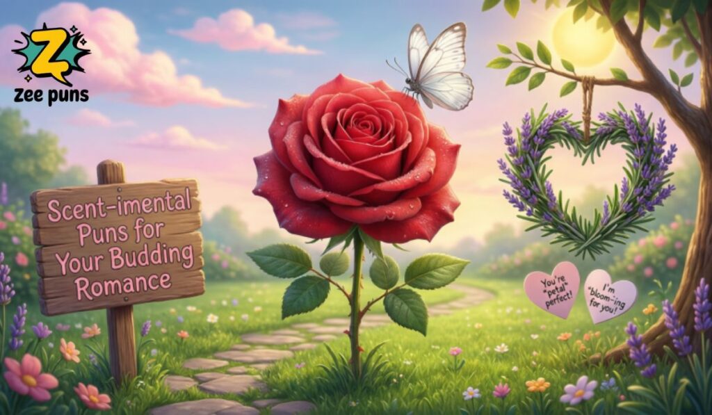 Scent-imental Puns for Your Budding Romance